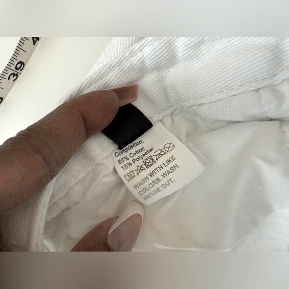 SHEIN Crisp High Waisted White Trousers - Size Medium - Picture 8 of 8